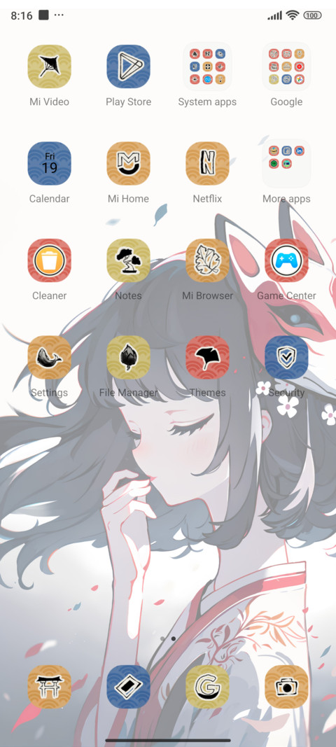 Fox faced girl screenshot