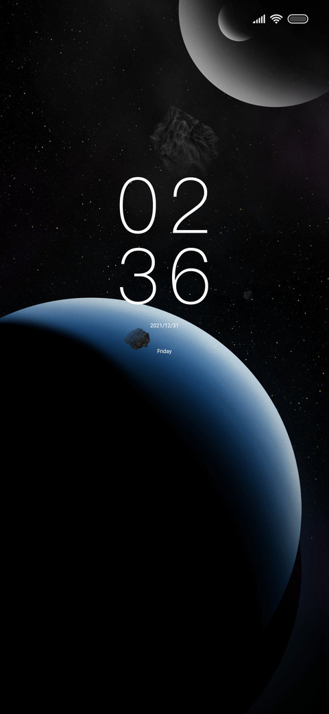 Sliding planet screenshot