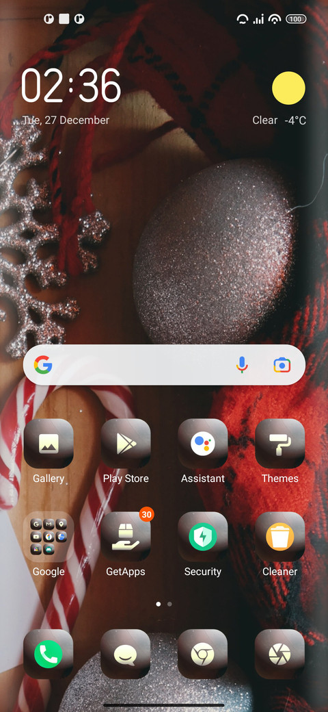 X-mas screenshot