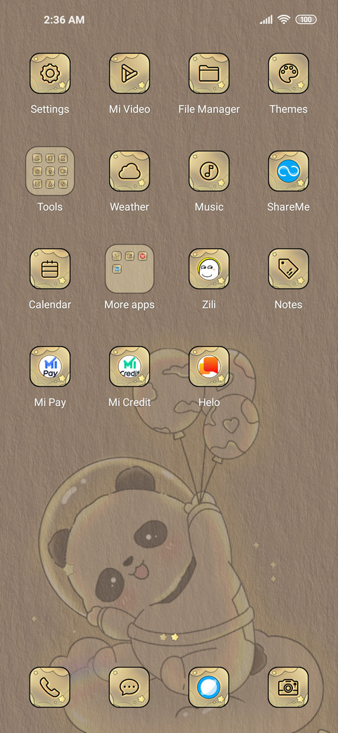 Bear astronaut screenshot