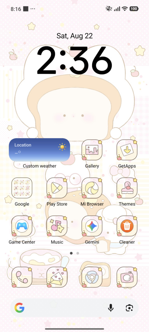 Cutie Toast Kitty screenshot