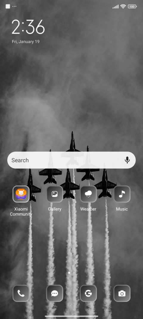 Aircraft screenshot