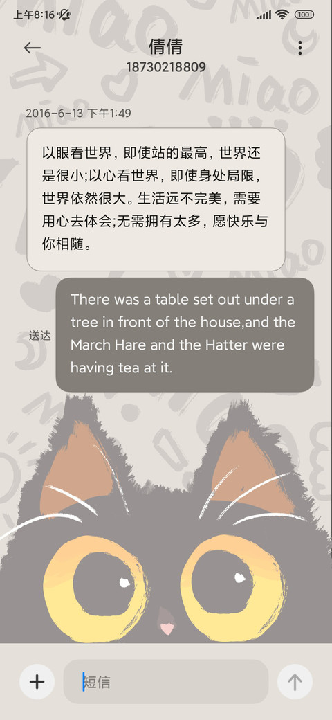 景深黑猫 多屏组件 screenshot