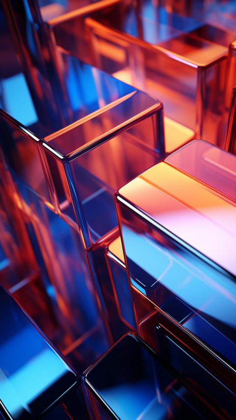 Futuristic Cube Pattern screenshot
