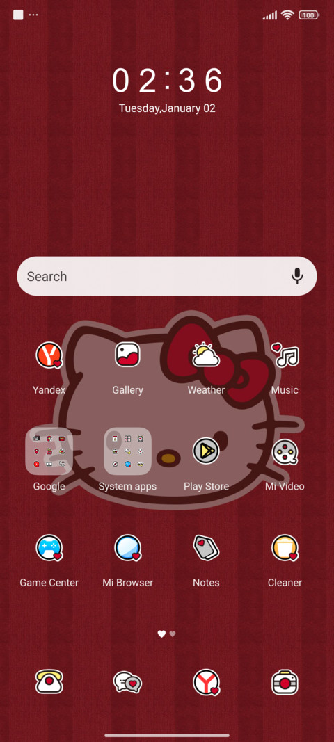 Kitty plaid cutie screenshot