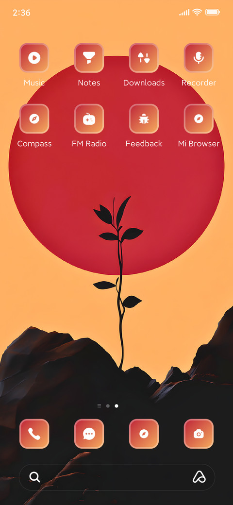 Minimal screenshot