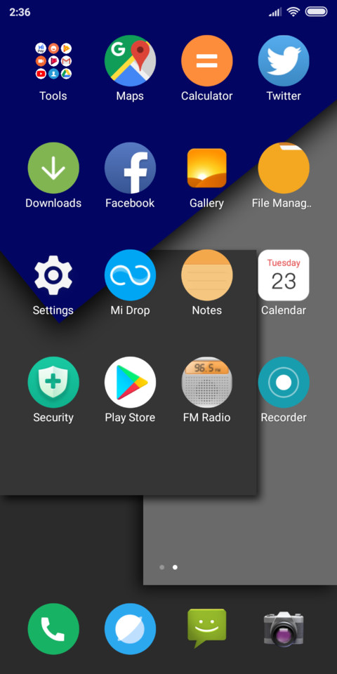 sky darkblue v10 screenshot