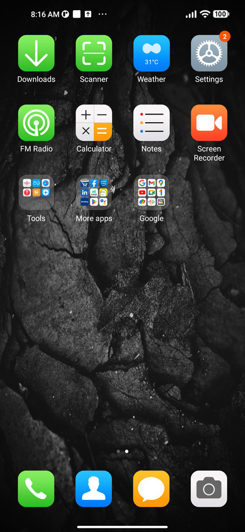 Dark rock screenshot