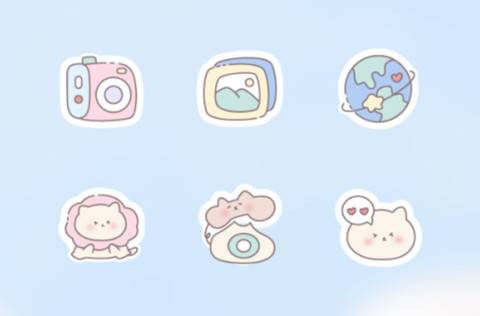 Cats and tulips screenshot
