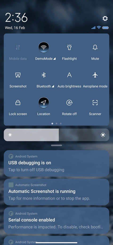 Lightning spray screenshot