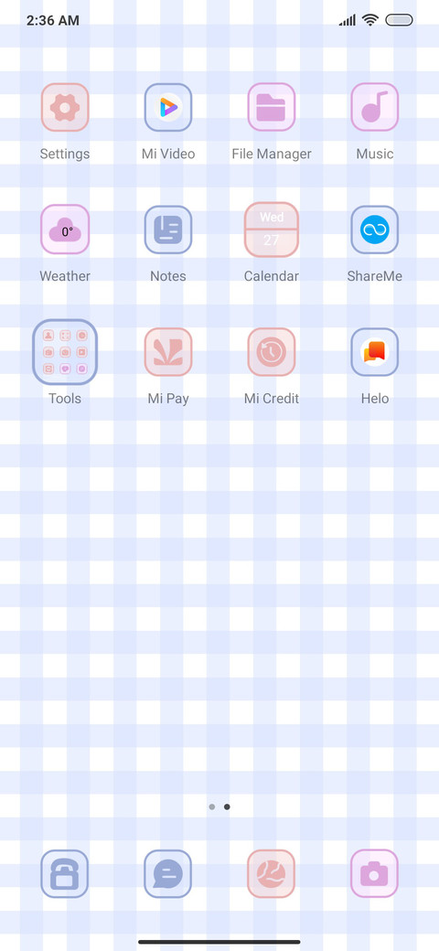Fresh grid screenshot