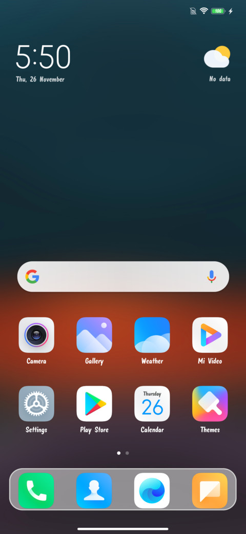 Minimal iOS  12  screenshot