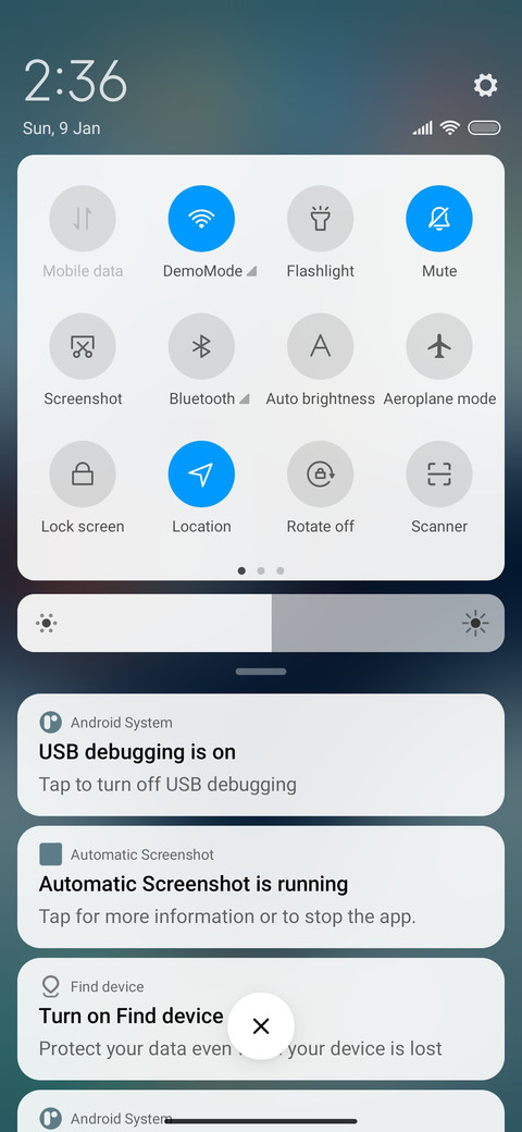Square screenshot