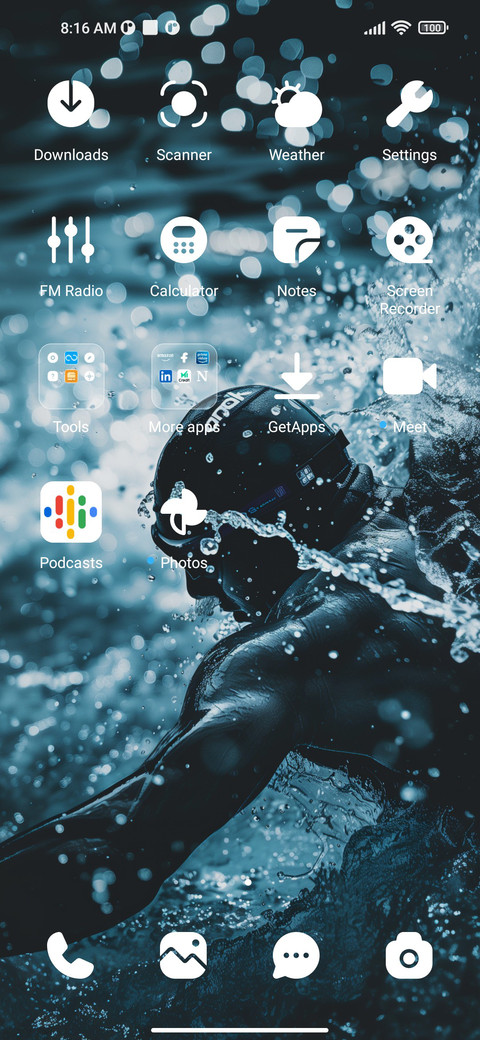 Butterfly stroke screenshot