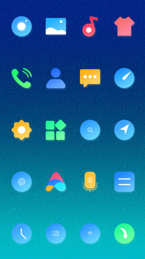 Gradient Blue 2.0_DWM3 screenshot