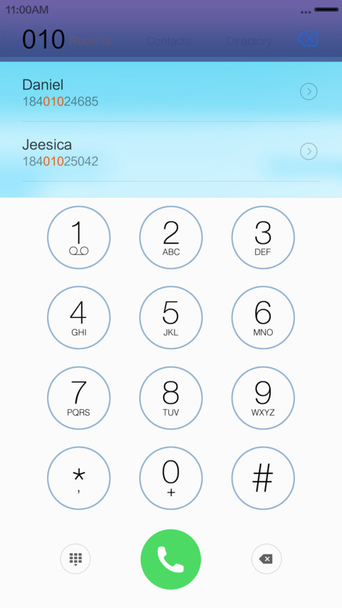 colour screenshot