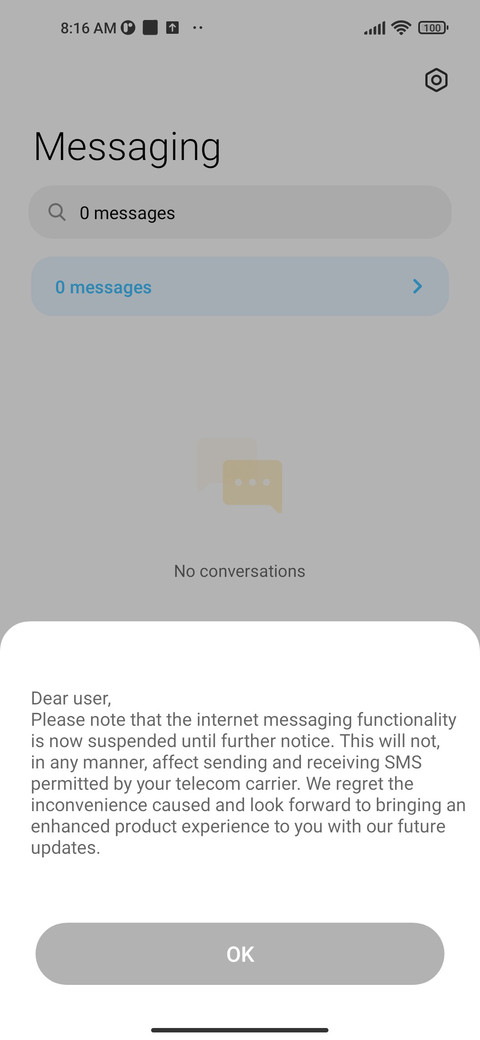 Clear screenshot