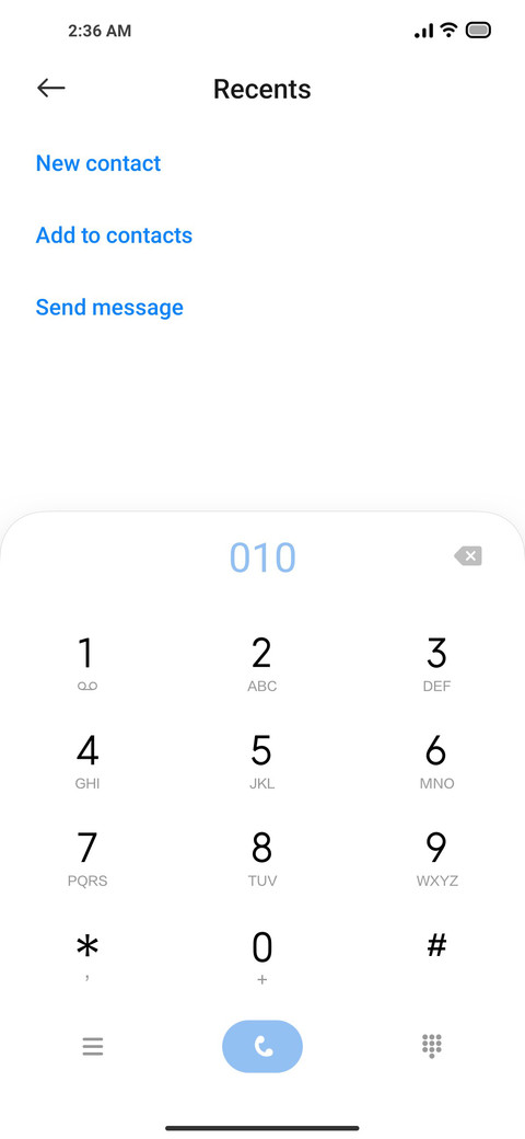 minimal screenshot