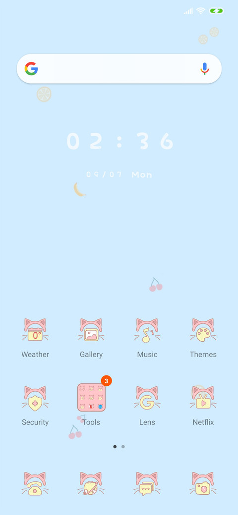 Thank you screenshot