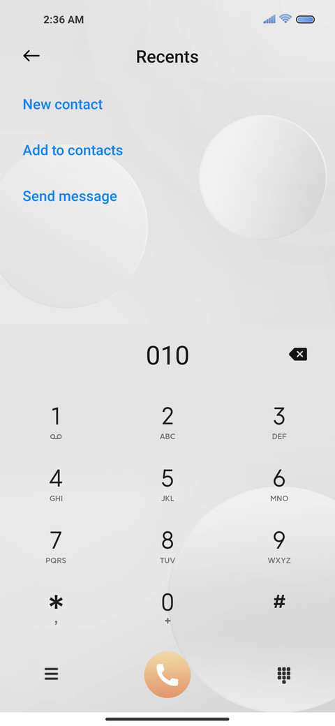 Simple White screenshot