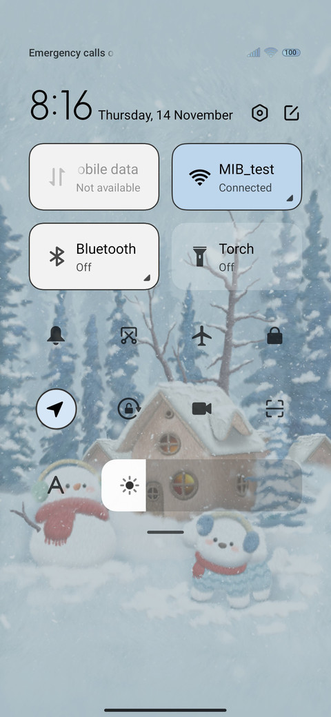 Winter Day Letter screenshot