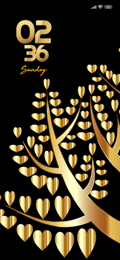Luxury floral screenshot