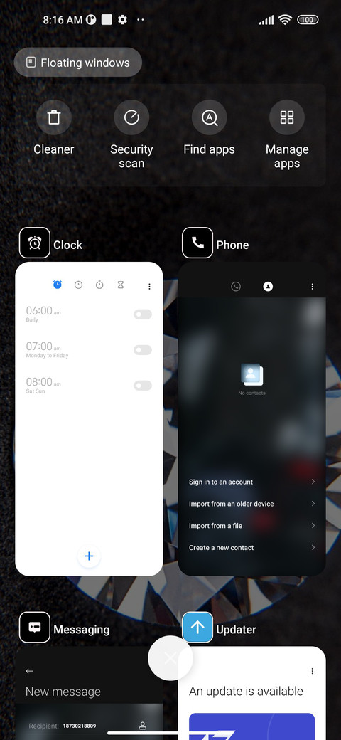 Diamonds screenshot