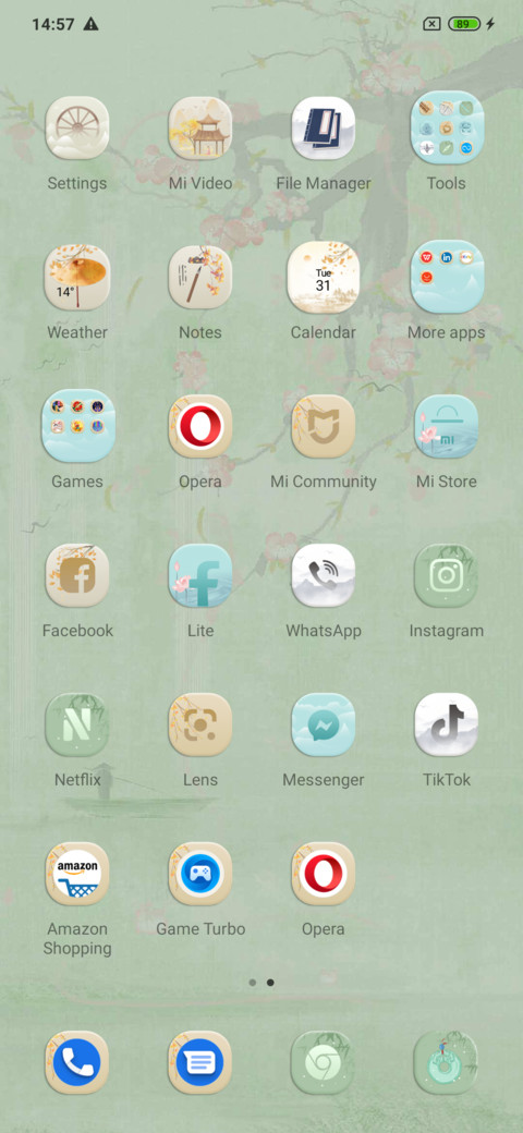 Four seasons screenshot