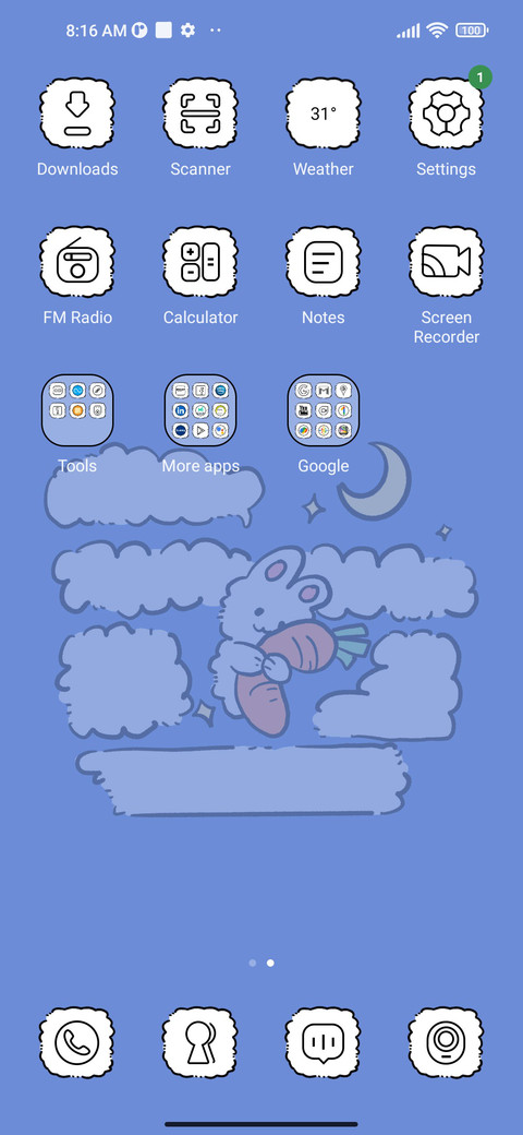 rabbit is sleeping screenshot