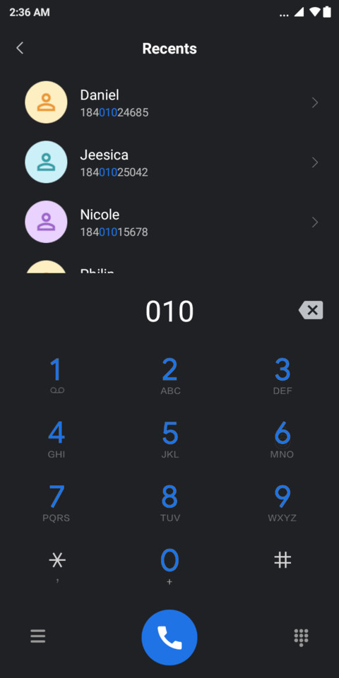 Android Q Dark_DWM19 screenshot