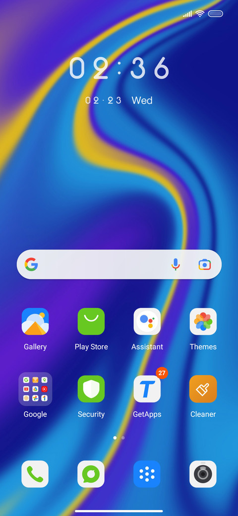 Transparent screenshot