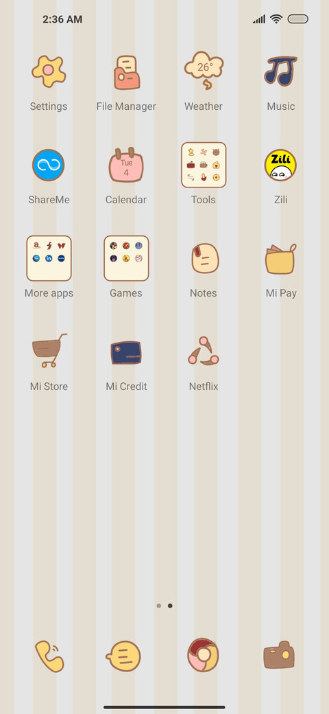 Girly wardrobe screenshot