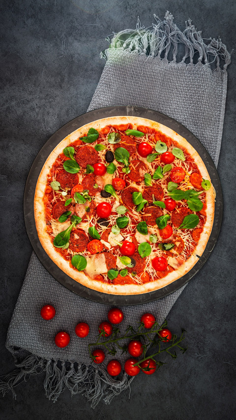 The temptation of pizza screenshot