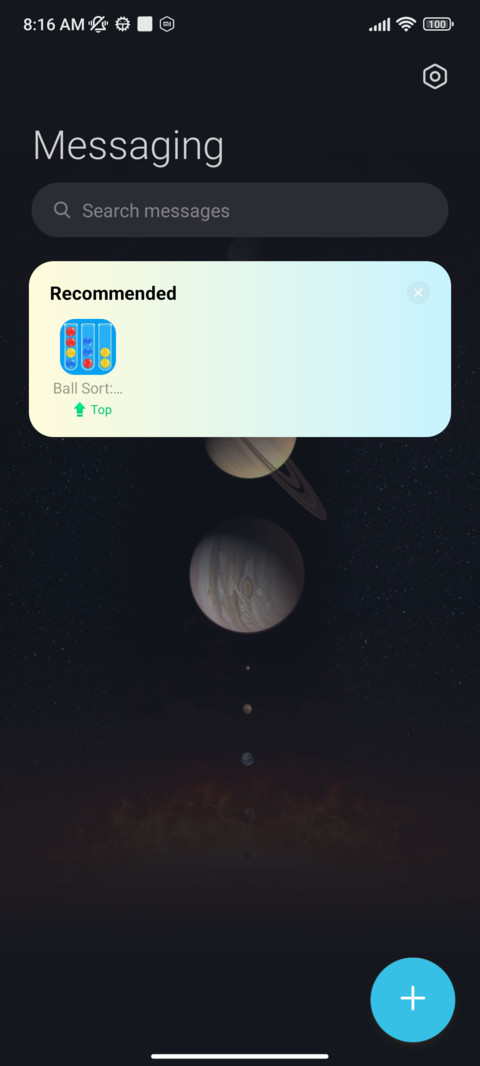 Chain of Planets screenshot