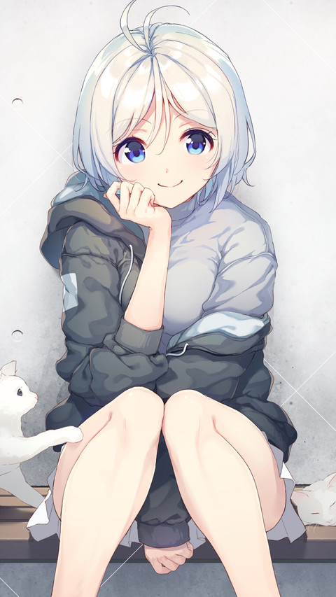 短发女孩 screenshot