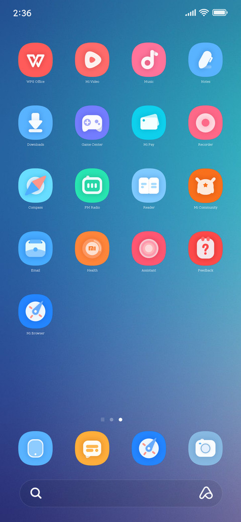 Widget En screenshot