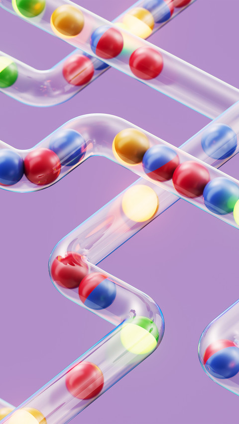 Transparent pipe screenshot