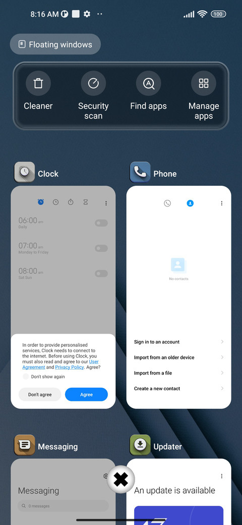 Blue life screenshot
