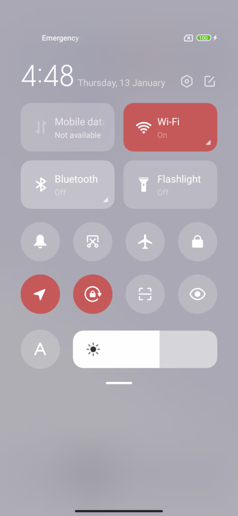 Gentle purple screenshot