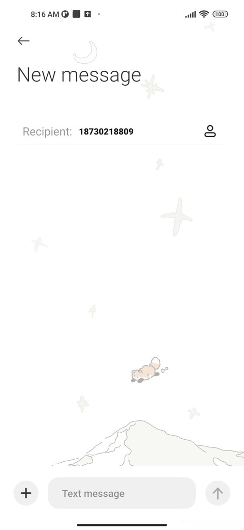 It's snowing today screenshot