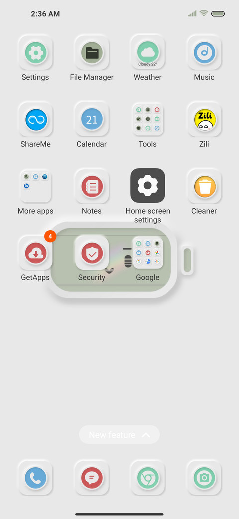 Emotional battery screenshot