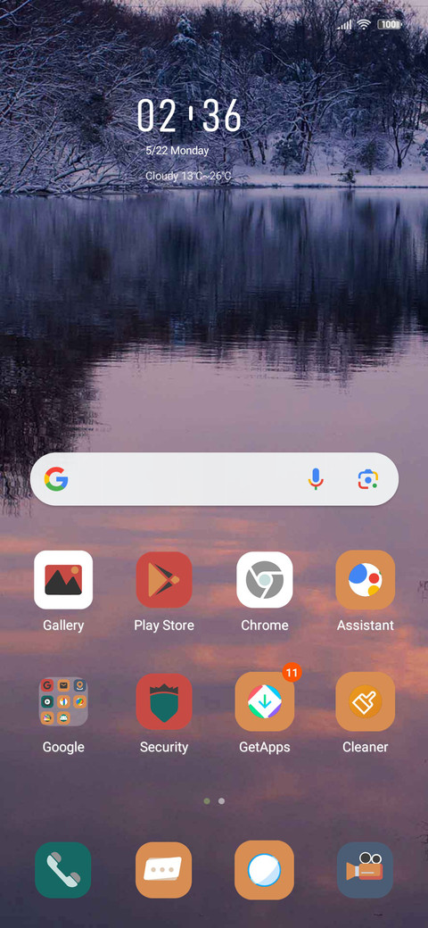 Morning snow screenshot