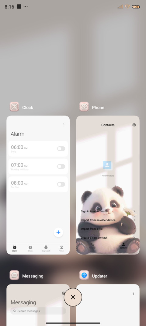 Plush panda screenshot