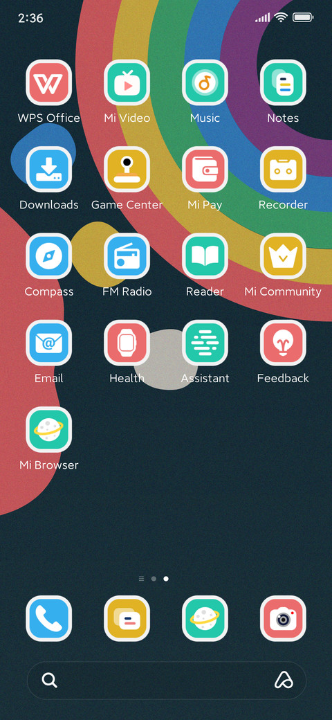 Rainbow Walk Lite screenshot