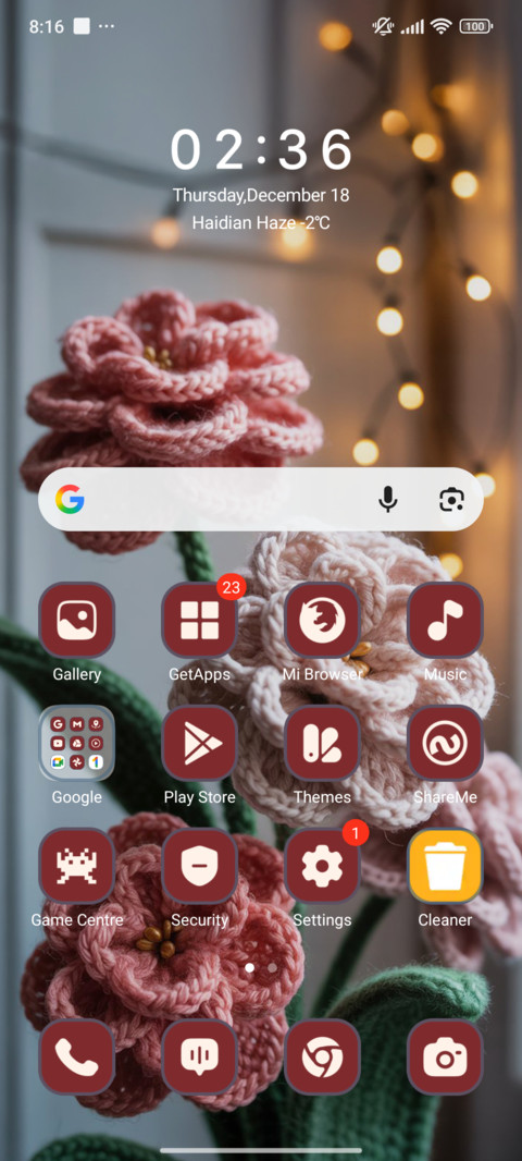 Wool Flowers screenshot