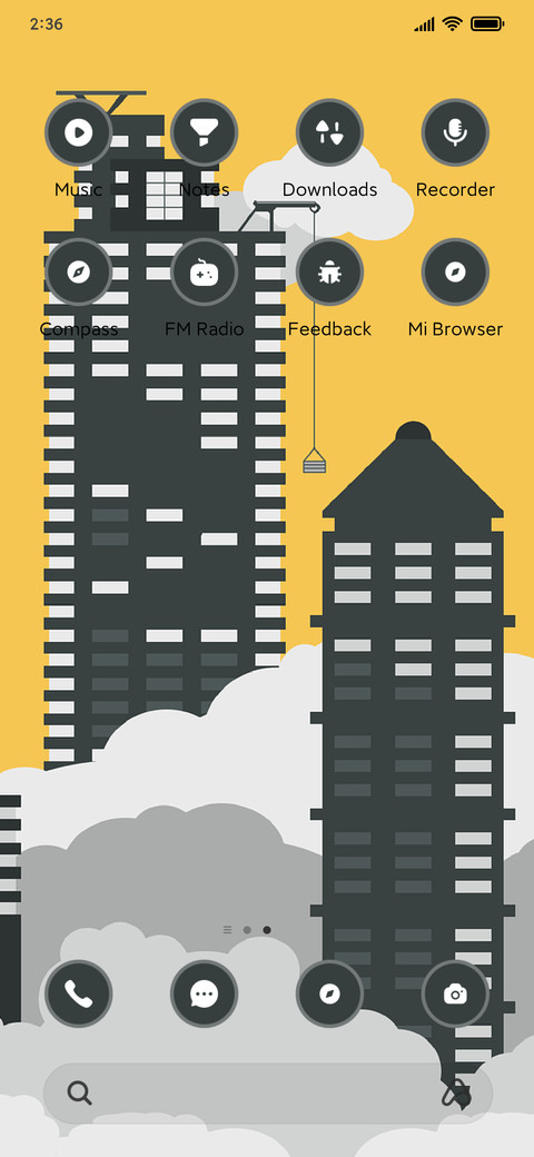 Minimal building screenshot