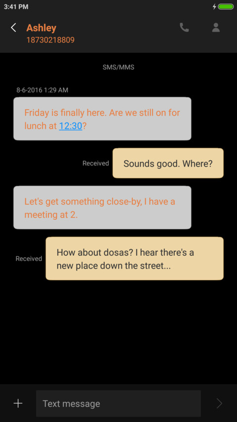 Nebula Dark ui screenshot