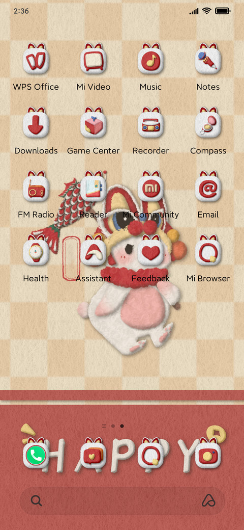 Plush lion rabbit screenshot