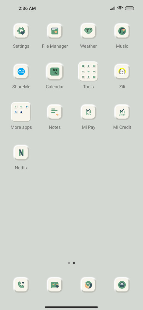 Neomorphism screenshot