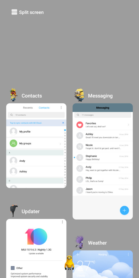 Apple V10 screenshot